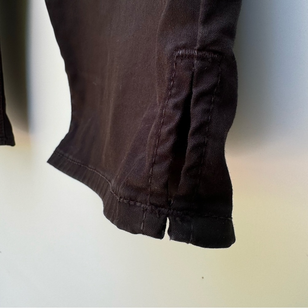 Hudson Jeans Size 31 Black Bermuda Shorts Patch & Flap Pockets - Picture 3 of 9